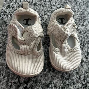 Toddler Corduroy Shoes with Strap